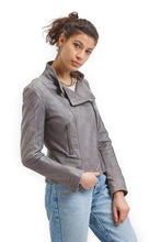 Load image into Gallery viewer, The Fara Leather Jacket
