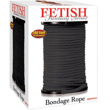 Load image into Gallery viewer, Fetish Fantasy Bondage Rope 200 Ft Black
