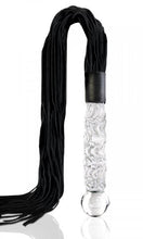 Load image into Gallery viewer, Icicles No 38 Glass Handle Cat O Nine Tails Whip
