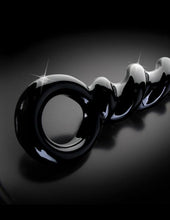 Load image into Gallery viewer, Icicles No 39 Black Glass Massager
