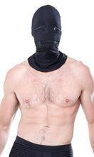 Load image into Gallery viewer, Fetish Fantasy Black Zipper Face Hood O/S
