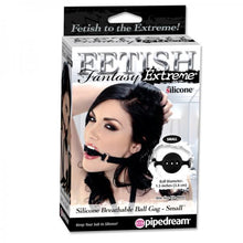 Load image into Gallery viewer, Fetish Fantasy Extreme Silicone Breathable Ball Gag Small
