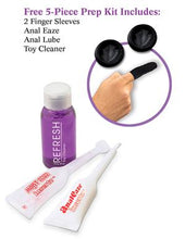 Load image into Gallery viewer, Anal Fantasy Vibrating Curve Probe Black
