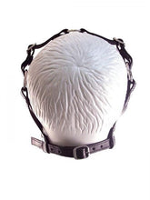 Load image into Gallery viewer, Rouge Leather Mouth Chin Gag Black
