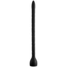 Load image into Gallery viewer, Kink In Deep Silicone Anal Snake 19.5 inches Black
