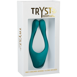 Tryst V2 Bendable Multi Erogenous Zone Massager Remote Teal