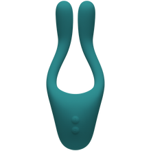 Load image into Gallery viewer, Tryst V2 Bendable Multi Erogenous Zone Massager Remote Teal
