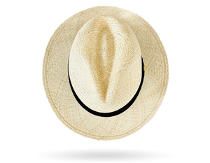 FINE FEDORA PANAMA HAT 'CLASSIC NATURAL' ROLLABLE PREMIUM STANDARD