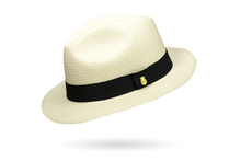 Load image into Gallery viewer, PRECIOUS FINO &#39;TRAVELLER&#39; MONTECRISTI FEDORA HAT
